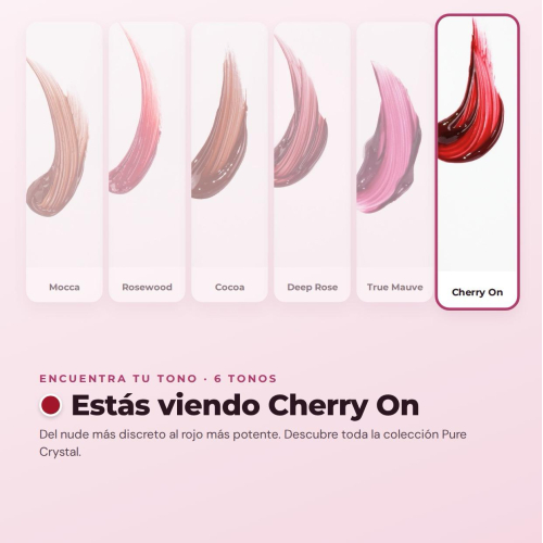CORAZONA - Tinte labial sérum Pure Crystal - Cherry On