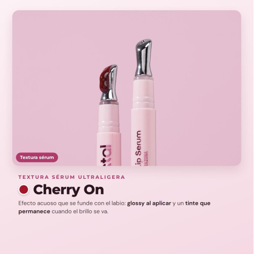 CORAZONA - Tinte labial sérum Pure Crystal - Cherry On