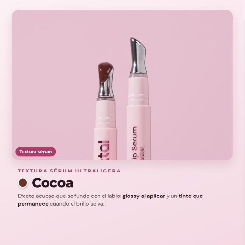 CORAZONA - Tinte labial sérum Pure Crystal - Cocoa
