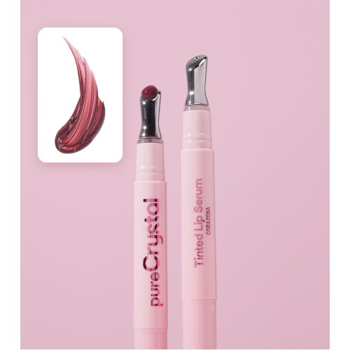 CORAZONA - Tinte labial sérum Pure Crystal - Deep Rose