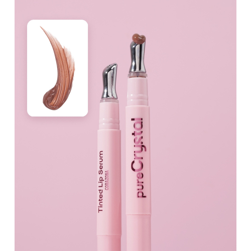 CORAZONA - Tinte labial sérum Pure Crystal - Mocca
