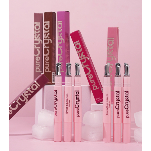 CORAZONA - Tinte labial sérum Pure Crystal - Mocca