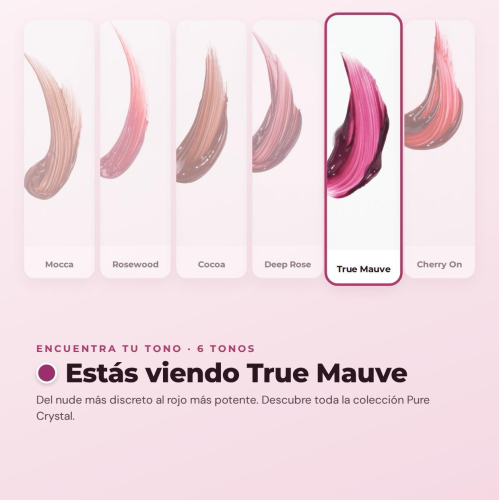 CORAZONA - Tinte labial sérum Pure Crystal - True Mauve