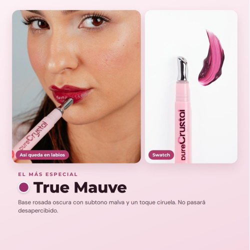 CORAZONA - Tinte labial sérum Pure Crystal - True Mauve