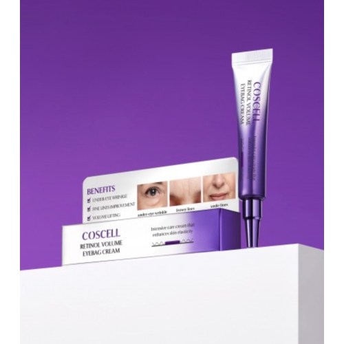 Coscell - Contorno de ojos reafirmante Retinol Volume