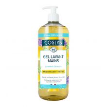 Coslys - Jabón líquido de manos 1L - Lavanda y limón Bio