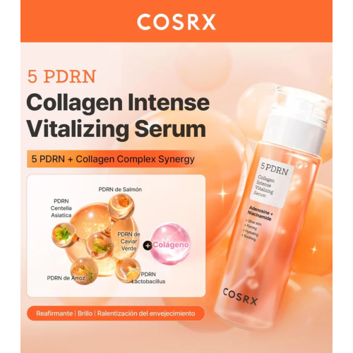 COSRX - *5 PDRN* - Sérum facial revitalizante Collagen Intense Vitalizing