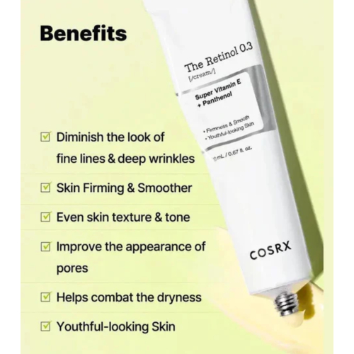 COSRX - Crema facial The Retinol 0.3