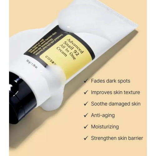 COSRX - Crema hidratante Advanced Snail 92 All in one Cream - 50g
