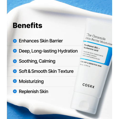 COSRX - Crema hidratante reparadora The Ceramide