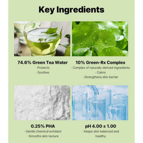 COSRX - Tónico facial calmante Green en formato pads