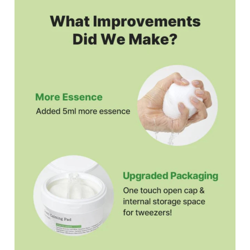 COSRX - Tónico facial calmante Green en formato pads