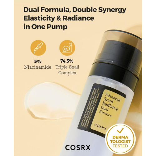 COSRX - Esencia iluminadora Advanced Snail Radiance Dual Essence