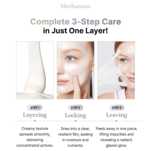 COSRX - Mascarilla facial peel-off PDRN EXOSOME Skinplaning Glaze