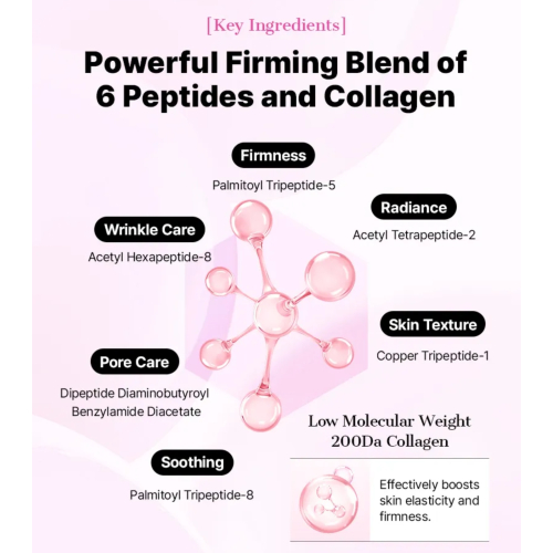 COSRX - Mascarilla facial The Peptide Collagen Lifting Glow