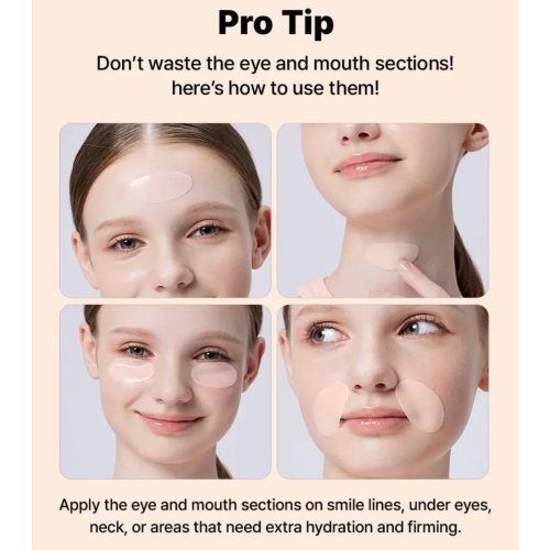 COSRX - *5 PDRN* - Pack de 3 mascarillas faciales hidratantes Hyaluronic Acid Vital