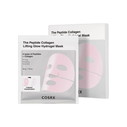 COSRX - Pack de 3 mascarillas faciales The Peptide Collagen Lifting Glow