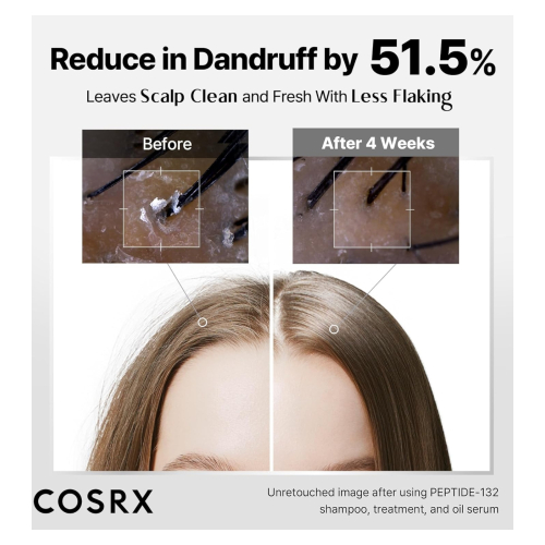 COSRX - *Peptide-132* - Champú reparador Ultra Perfect Hair Bonding