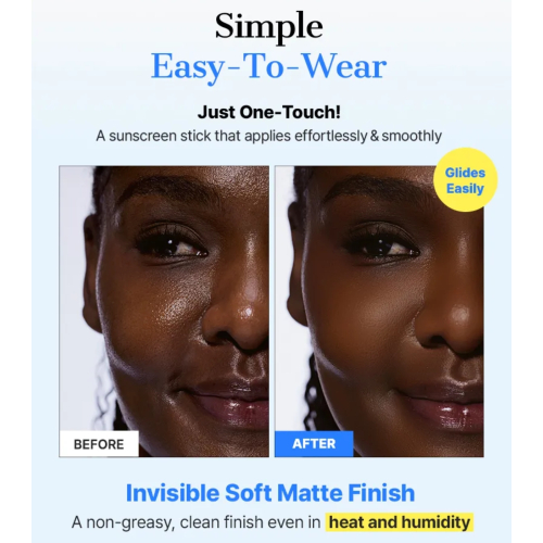 COSRX - Protector solar facial en stick Airy-Light Invisible SPF50 PA++++