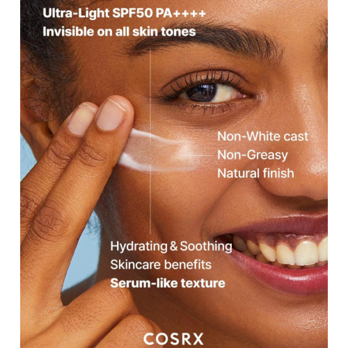 COSRX - Protector solar facial SPF50+ PA ++++ Ultra-Light