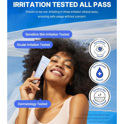 COSRX - Protector solar facial SPF50+ PA ++++ Ultra-Light