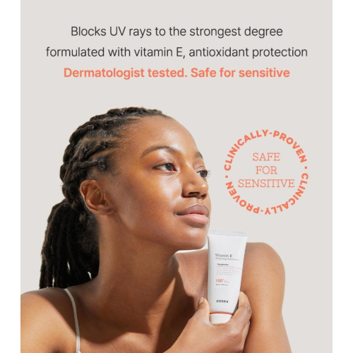 COSRX - Protector solar facial SPF50+ Vitamin E Tocopherol