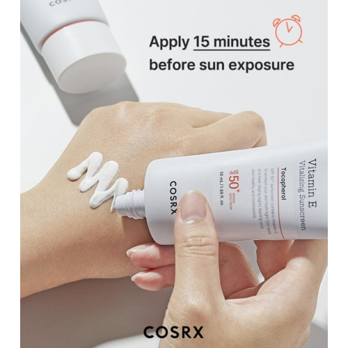 COSRX - Protector solar facial SPF50+ Vitamin E Tocopherol