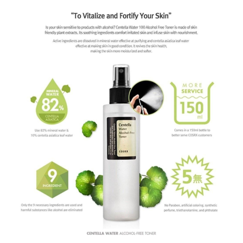 COSRX - Tónico con centella asiática