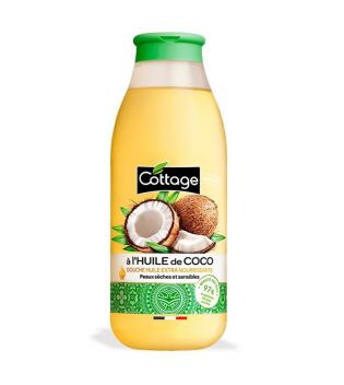 Cottage - Aceite de Ducha para Pieles Secas y Sensibles - Aceite de Coco