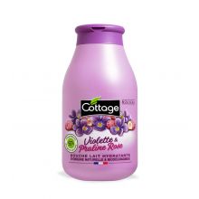 Cottage - Leche de Ducha Hidratante 250ml - Violeta y praliné rosa
