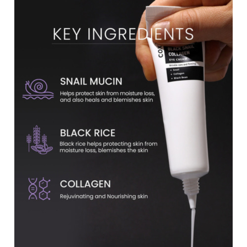 COXIR - Contorno de ojos Black Snail Collagen