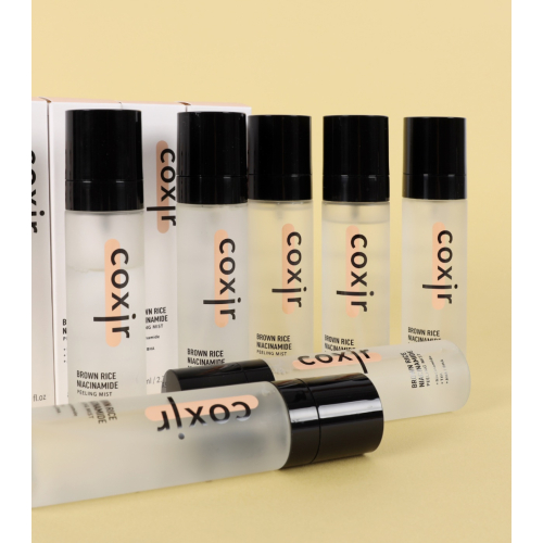 COXIR - Exfoliante en spray Brown Rice Niacinamide