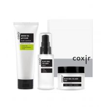 COXIR - Set de cuidado facial antimanchas Black Snail Gift Set