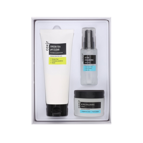 COXIR - Set de cuidado facial hidratante Ultra Hyaluronic Gift Set