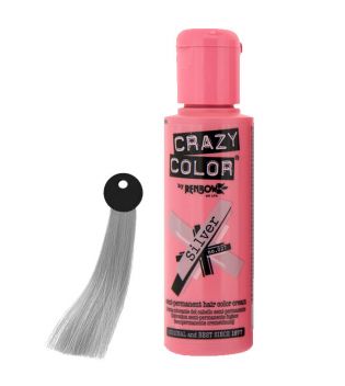 CRAZY COLOR Nº 27 - Crema colorante para el cabello - Silver 100ml