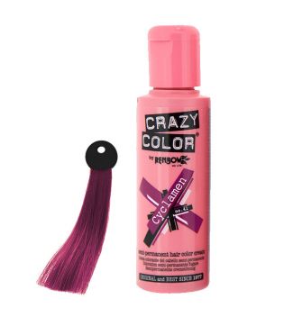 CRAZY COLOR Nº 41 - Crema colorante para el cabello - Cyclamen 100ml