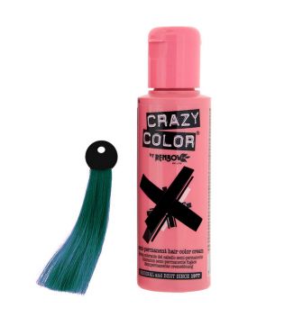 CRAZY COLOR Nº 45 - Crema colorante para el cabello - Peacock Blue 100ml
