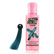 CRAZY COLOR Nº 67 - Crema colorante para el cabello - Blue Jade 100ml