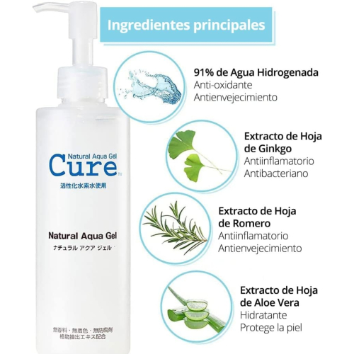 Cure - Gel exfoliante suave Natural Aqua Gel