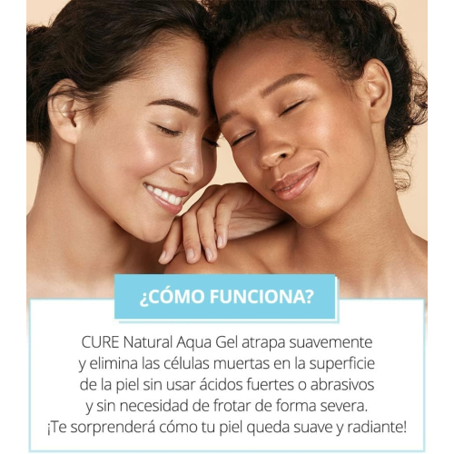 Cure - Gel exfoliante suave Natural Aqua Gel