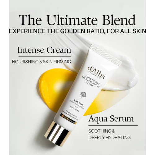 D'Alba - Crema facial hidratante Double White Truffle