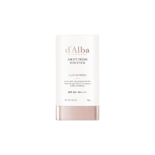 D'Alba - Protector solar facial en stick Air Fit Fresh SPF50+ PA++++