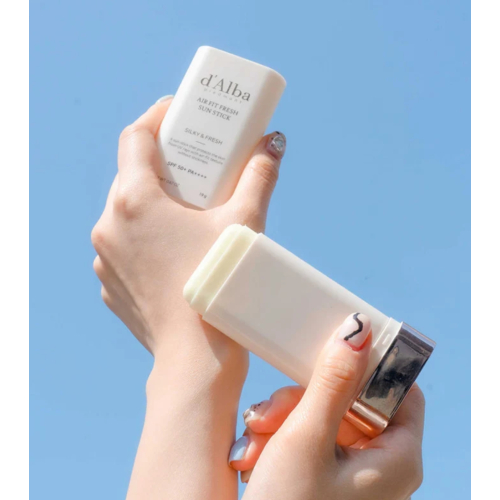 D'Alba - Protector solar facial en stick Air Fit Fresh SPF50+ PA++++