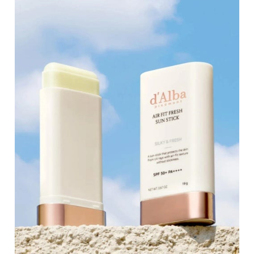 D'Alba - Protector solar facial en stick Air Fit Fresh SPF50+ PA++++