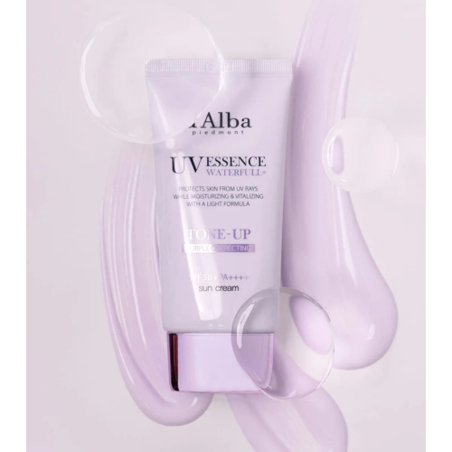 D'Alba - Protector solar facial Tone-Up SPF50+ PA++++ - Purple Correcting