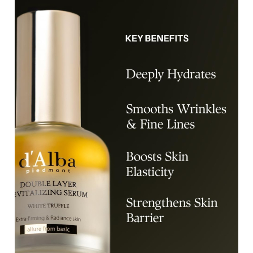 D'Alba - Sérum facial revitalizante White Truffle