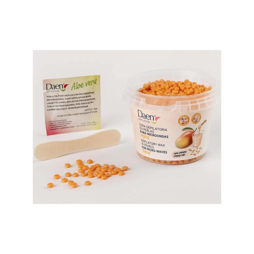 Daen - Cera depilatoria en perlas para microondas - Tropical
