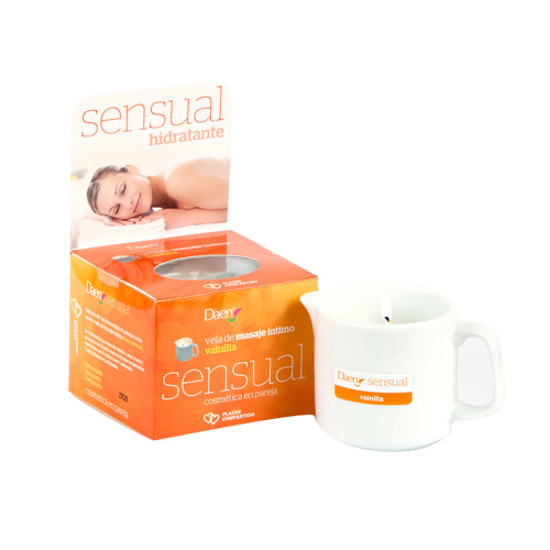 Daen - Vela de masaje íntimo - Vainilla