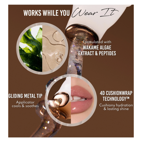 Danessa Myricks Beauty - Brillo de labios con charm Gloss on Lock Kit