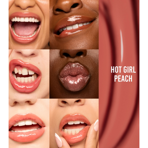 Danessa Myricks Beauty - Brillo de labios Glosswork 4D - Hot Girl Peach